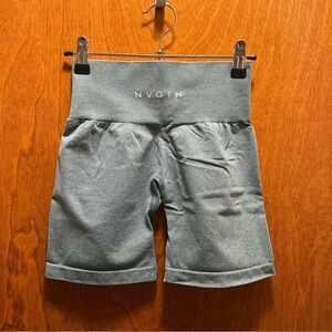 NVGTN Green Seamless Gym Shorts